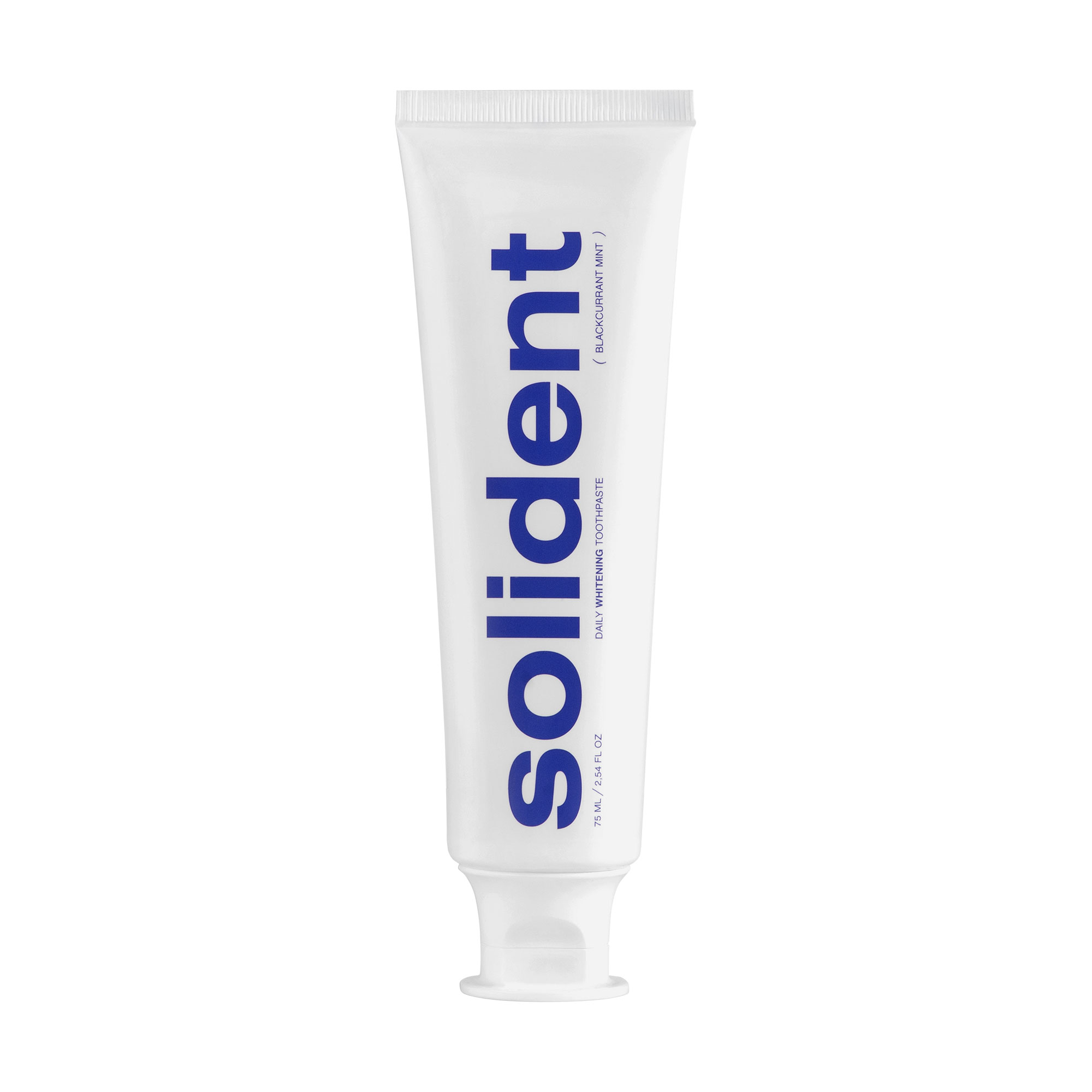 Щоденна відбілювальна зубна паста Solident Daily Whitening Toothpaste Смородина-м'ята, 75 мл